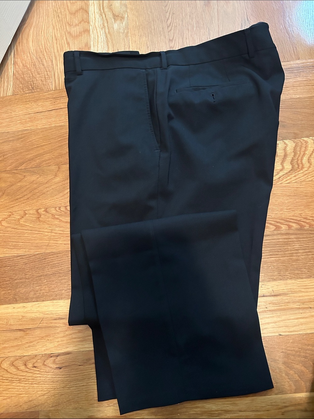 100% Authentic Boss by Hugo Boss Men's Black Dress Pants - Classic Tailored Fit